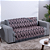 Manta Xale  Decorativa Dupla Face Para Sofá Com Franja Luxor 01 Peça em Tecido Jacquard -210 M x 1,35 M - Cor: Rosê - Imagem 1