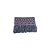 Manta Xale  Decorativa Dupla Face Para Sofá Com Franja Luxor 01 Peça em Tecido Jacquard -210 M x 1,35 M - Cor: Vinho Geométrico - Imagem 4