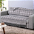 Mata Xale para Sofá Luxor Jacquard Dupla Face com Franja 2,10m x 1,35m - Imagem 2