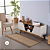 Tapete Passadeira Sisal Lancer Base Antiderrapante  100mx66cm - Imagem 4