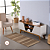Tapete Passadeira Sisal Lancer Base Antiderrapante  100mx66cm - Imagem 3