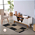 Tapete Passadeira Sisal Lancer Base Antiderrapante  100mx66cm - Imagem 5
