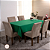 Toalha de Mesa 4 Lugares Basic 1,45x1,40m Liso 100% Poliéster Tecido Oxford - Imagem 5