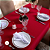 Toalha de Mesa 4 Lugares Basic 1,45x1,40m Liso 100% Poliéster Tecido Oxford - Imagem 9