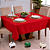 Toalha de Mesa 4 Lugares Basic 1,45x1,40m Liso 100% Poliéster Tecido Oxford - Imagem 1