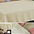 Toalha de Mesa 4 Lugares Basic 1,45x1,40m Liso 100% Poliéster Tecido Oxford - Imagem 12