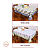 Toalha de Mesa Cozinha Quadrada Estampada P/06 Lugares Microfibra 100% Poliéster - 2,00 m x 1,50 m - Imagem 12