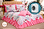 Cobreleito Colcha Queen Size Babados Decorativos Com 06 Peças Com Porta Travesseiro e Capas de Almofada - Imagem 19
