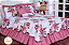 Cobreleito Colcha Queen Size Babados Decorativos Com 06 Peças Com Porta Travesseiro e Capas de Almofada - Imagem 2