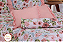 Cobreleito Colcha Queen Size Babados Decorativos Com 06 Peças Com Porta Travesseiro e Capas de Almofada - Imagem 6