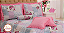 Cobreleito Colcha Queen Size Babados Decorativos Com 06 Peças Com Porta Travesseiro e Capas de Almofada - Imagem 12
