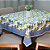 Toalha de Mesa 8 Lugares Allegra 2,50x1,50m Estampado Tecido Microfibra - Imagem 7