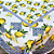Toalha de Mesa 8 Lugares Allegra 2,50x1,50m Estampado Tecido Microfibra - Imagem 11