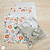 Organizador de Mala Saco Bebê e Infantil Impermeável Multiuso  Kit 05 Pçs com Visor e Zíper Estampado - Imagem 4