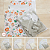 Organizador de Mala Saco Bebê e Infantil Impermeável Multiuso  Kit 05 Pçs com Visor e Zíper Estampado - Imagem 1