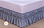 Saia para Cama Box Solteiro, Viúva, Casal Padrão e Queen Elasticada  e Ajustável - Imagem 4