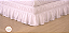 Saia para Cama Box Solteiro, Viúva, Casal Padrão e Queen Elasticada  e Ajustável - Imagem 3