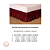 Saia para Cama Box Solteiro, Viúva, Casal Padrão e Queen Elasticada  e Ajustável - Imagem 5