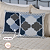 Capa de Almofada Dupla Face Decorativa Kit c/04 Peças Estampada c/Zíper 45x45 cm - Imagem 7