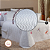 Cobreleito Queen Size Libélula Luxo C/03 Peças Bordado Matelado ZigZag com Porta-Travesseiros com Debrum - Imagem 4