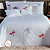 Cobreleito Queen Size Libélula Luxo C/03 Peças Bordado Matelado ZigZag com Porta-Travesseiros com Debrum - Imagem 1