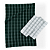 Kit 2 Pçs Pano de Copa Prato para Cozinha Chess Xadrez Felpudo 45x65cm - Imagem 13