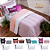 Kit 5 Pçs Edredom Solteiro Colorful Linho e Hipercal 400 Fios - Imagem 1