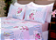 Kit Cobre Leito Casal Queen Acabamento Matelado Ultrassônico C/03 Peças - Imagem 3