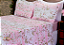 Kit Cobre Leito Casal Queen Acabamento Matelado Ultrassônico C/03 Peças - Imagem 9