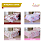 Kit Cobre Leito Casal Queen Acabamento Matelado Ultrassônico C/03 Peças - Imagem 16