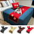 Kit 3 Pçs Peseira Cama Casal Padrão Impermeável e Almofada Cheia Pet 2,00 X 72 - Imagem 1
