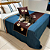 Kit 3 Pçs Peseira Cama Casal King Impermeável e Almofada Cheia Pet 2,60X72 - Imagem 5