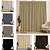 Cortina Basic Blackout Tecido Corta Luz 3,00x2,50m para Trilho Suiço 2m - Imagem 1