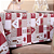 Toalha de Mesa 4 Lugares Estampa Digital Natal 1,45x1,40m Tecido Oxford 100% Poliéster - Imagem 7