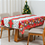Toalha de Mesa Natal Oxford 4 Lugres 1,45x1,45 - Imagem 2
