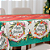 Kit Toalha de Mesa Natal 4 Lugares 9 Pçs C/Guardanapos e Anéis - Imagem 8