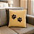 Almofada Decorativa Cheia Capa e Refil Impermeável Matelado Bordado 2 Patinhas para Pet - Imagem 4