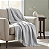 Xale Manta para Sofá Grid Jacquard 2,10m x 1,35m com Franja - Imagem 2