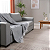 Xale Manta para Sofá Grid Jacquard 2,10m x 1,35m com Franja - Imagem 7