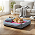Cama Pet Simples C/Almofada Top Pequeno Quadrada 40x40x15 - Imagem 2