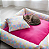 Cama Pet Simples C/Almofada Top Pequeno Quadrada 40x40x15 - Imagem 4