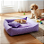 Cama Pet Simples C/Almofada Top Pequeno Quadrada 40x40x15 - Imagem 8