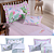 Kit 4 Pçs Edredom Girl Solteiro Infantil e Juvenil 300 fios 2,50x1,90m Estampa Digital - Imagem 1