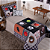 Kit Edredom Solteiro Infantil e Juvenil 4 Pçs Menino 300 fios Estampa Digital 2,50x1,90m - Imagem 7