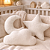 Kit 3 Almofada Decorativa Estrela Lua Nuvem Sherpa Soft Fofinha Hipoalergênico - Imagem 1