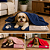 Kit Pet Inverno Pet Manta e Colchonete Soft Patinha 2 Pçs - Imagem 1