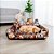Cama para Pets Cachorro e Gato Extra Grande Quadrada 70x70x15 Impermeável c/3 Pçs - Imagem 8
