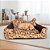 Cama para Pets Cachorro e Gato Extra Grande Quadrada 70x70x15 Impermeável c/3 Pçs - Imagem 12