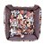 Cama para Pets Cachorro e Gato Extra Grande Quadrada 70x70x15 Impermeável c/3 Pçs - Imagem 9