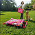 Colchonete Bolsa 2 em 1 Pet Hanna Pop Pequeno Retangular Impermeável Passeios e Viagens - Imagem 2